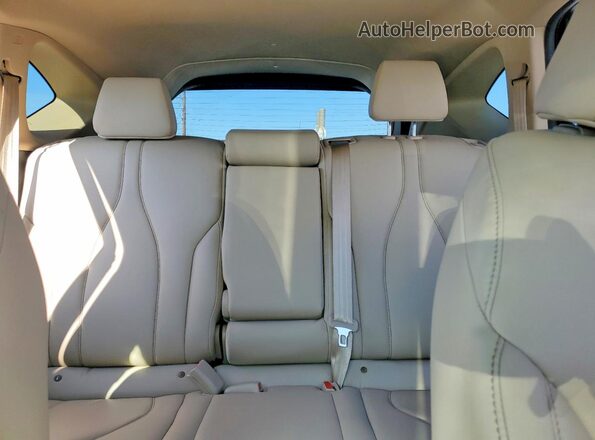 5J8TC2H31PL005667 2023 ACURA RDX White Vista de los asientos traseros