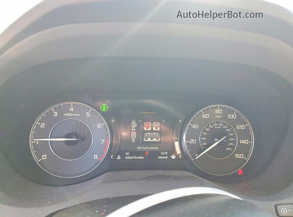 5J8TC2H31PL005667 2023 ACURA RDX White Vista del cuadro de instrumentos