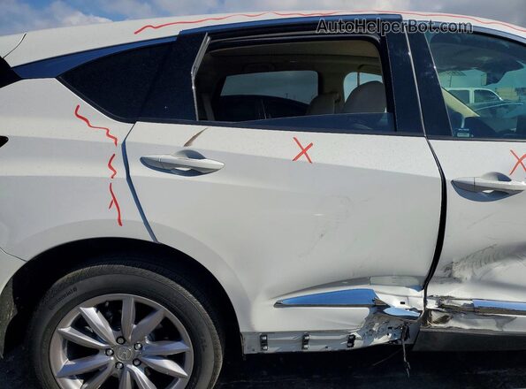 5J8TC2H31PL005667 2023 ACURA RDX White Vista interior trasera