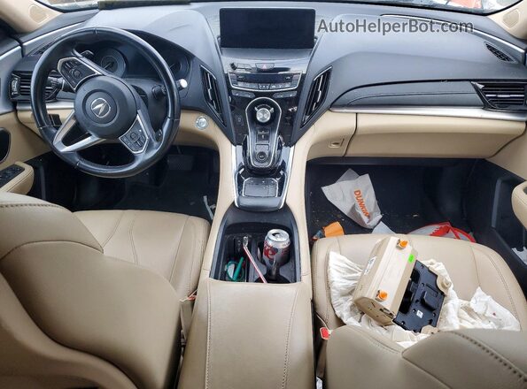 5J8TC2H32ML033599 2021 ACURA RDX White Vista del salpicadero