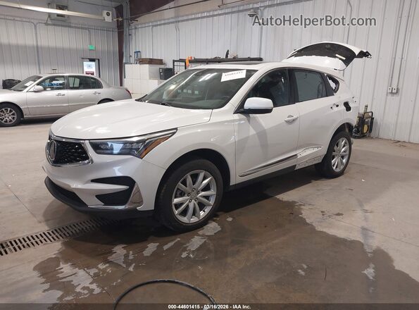 5J8TC2H34ML002029 2021 ACURA RDX White წინა მარცხენა ხედი სამი მეოთხედიდან