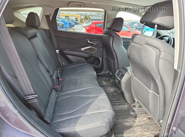5J8TC2H35ML804086 2021 ACURA RDX Gray Вид задньої частини салону