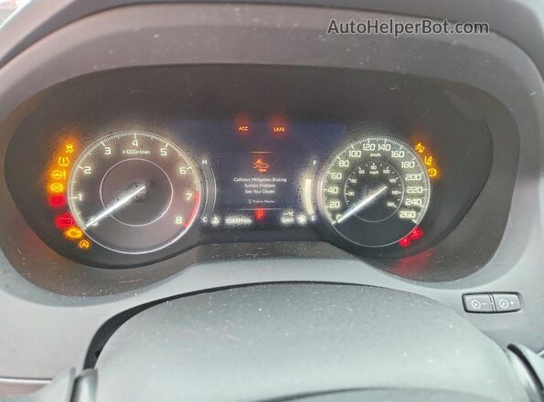 5J8TC2H35ML804086 2021 ACURA RDX Gray Вид щитка приладів