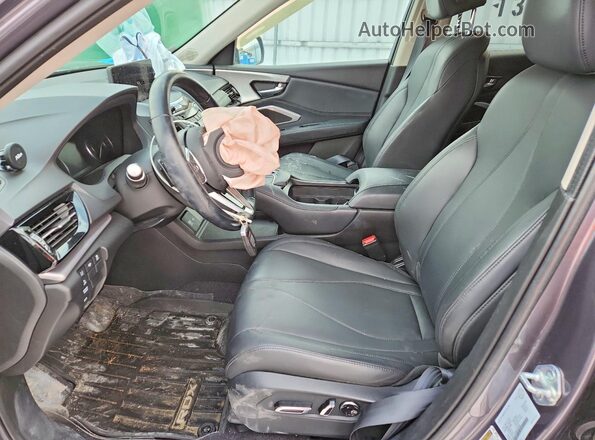 5J8TC2H35ML804086 2021 ACURA RDX Gray Вид салону спереду