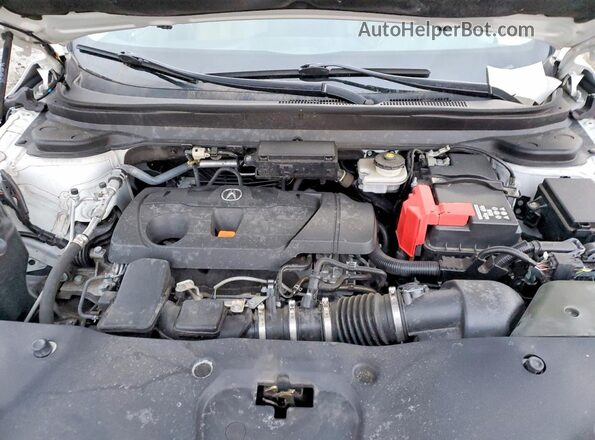 5J8TC2H36ML017258 2021 ACURA RDX White Engine compartment view