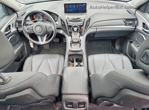5J8TC2H37ML016877 2021 ACURA RDX Black Dashboard view