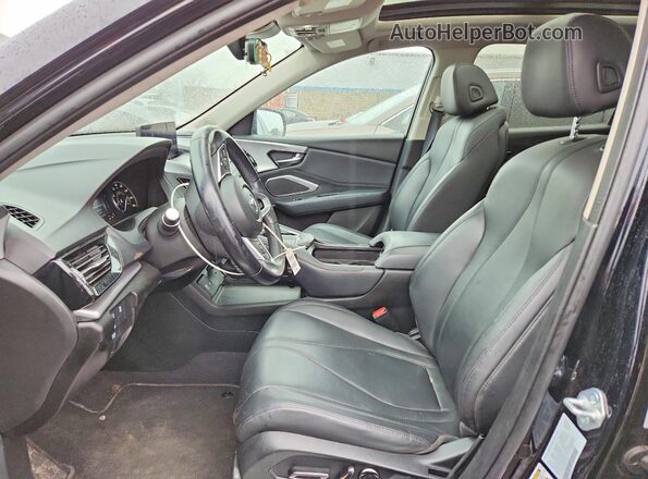 5J8TC2H37ML016877 2021 ACURA RDX Black Front interior view