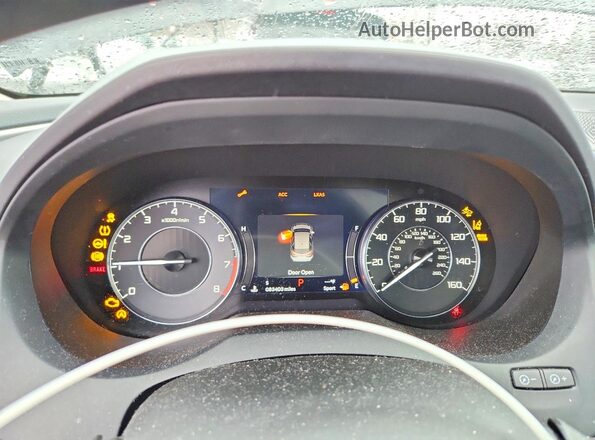 5J8TC2H37ML016877 2021 ACURA RDX Black Instrument cluster view