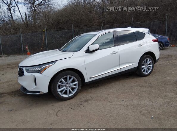 5J8TC2H38NL010975 2022 ACURA RDX White Przód lewy