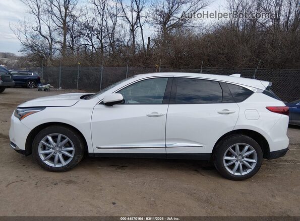5J8TC2H38NL010975 2022 ACURA RDX White Widok wnętrza 360 stopni