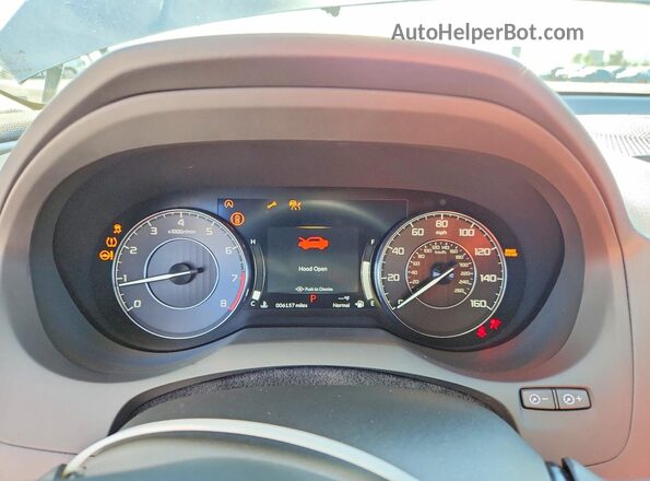 5J8TC2H51RL028063 2024 ACURA RDX Gray ხელსაწყოთა პანელის ხედი