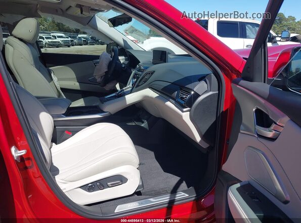 5J8TC2H52SL036713 2025 ACURA RDX Red Vista interior delantera