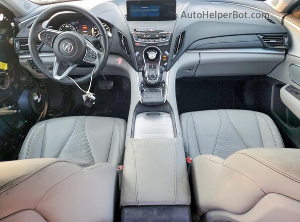 5J8TC2H53ML045343 2021 ACURA RDX Blue Առջևի վահանակի տեսք