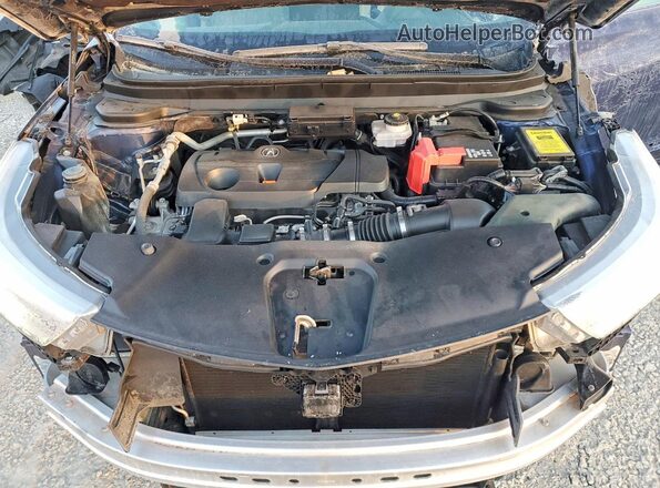 5J8TC2H53ML045343 2021 ACURA RDX Blue Շարժիչի բաժամունքի տեսք