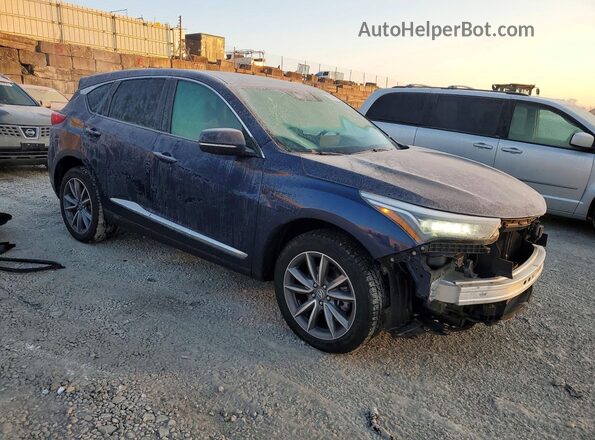 5J8TC2H53ML045343 2021 ACURA RDX Blue Առջևի աջ