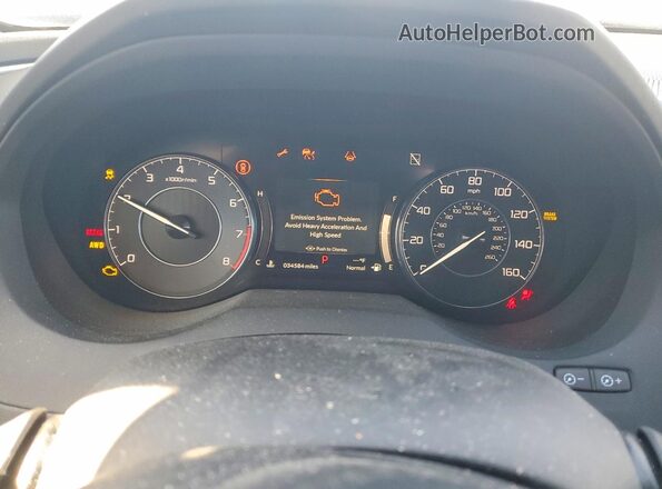 5J8TC2H53RL011331 2024 ACURA RDX Blue Вид щитка приладів
