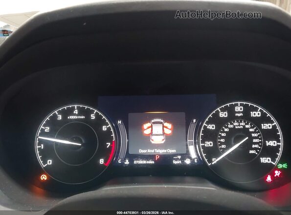 5J8TC2H54ML031547 2021 ACURA RDX White Вид задніх сидінь