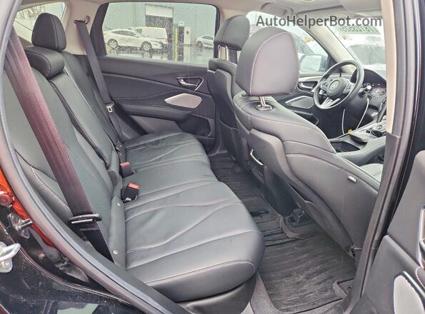 5J8TC2H56PL020733 2023 ACURA RDX Black Вид задньої частини салону