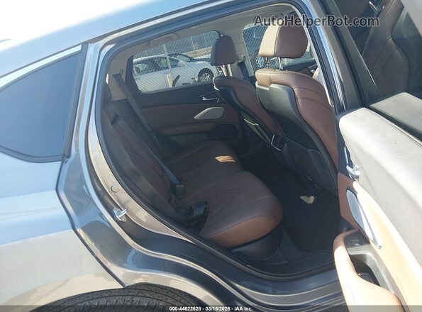 5J8TC2H58NL018091 2022 ACURA RDX Gray VIN კოდის სტიკერის ხედი