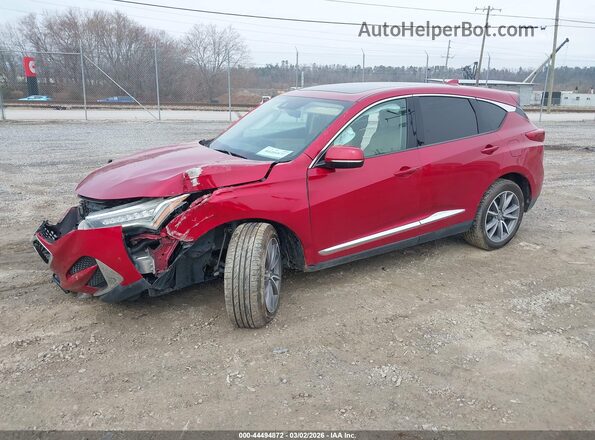 5J8TC2H59KL035784 2019 ACURA RDX Red Передня ліва чверть