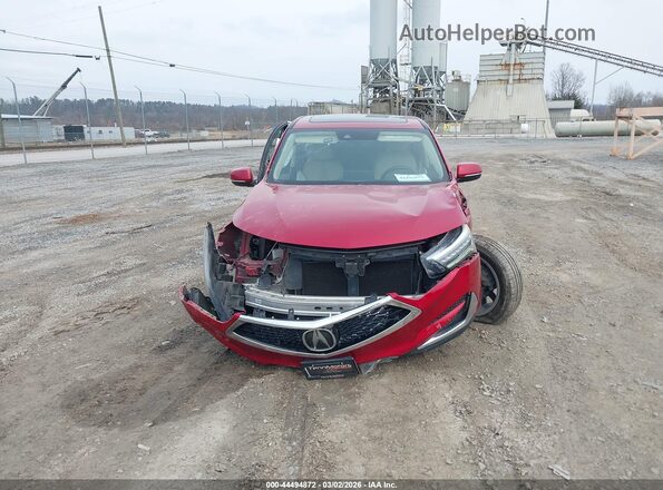 5J8TC2H59KL035784 2019 ACURA RDX Red Вид щитка приладів