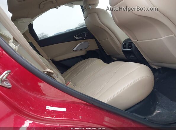 5J8TC2H59KL035784 2019 ACURA RDX Red Вид наклейки з VIN-кодом
