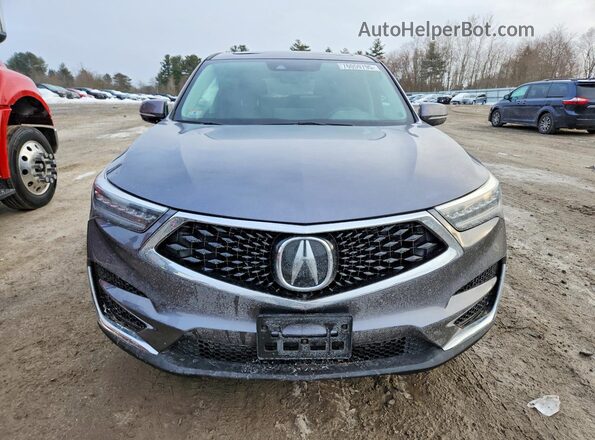 5J8TC2H59ML002142 2021 ACURA RDX Gray Front view