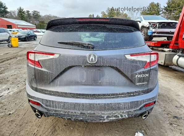 5J8TC2H59ML002142 2021 ACURA RDX Gray Rear view