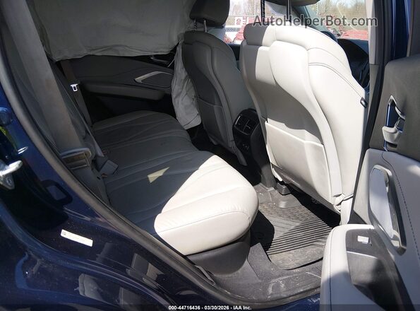 5J8TC2H59ML016090 2021 ACURA RDX Blue VIN sticker view