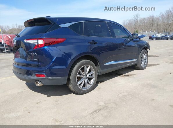 5J8TC2H59ML016090 2021 ACURA RDX Blue Rear right