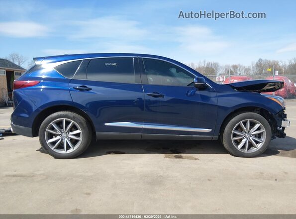 5J8TC2H59ML016090 2021 ACURA RDX Blue 360 interior view