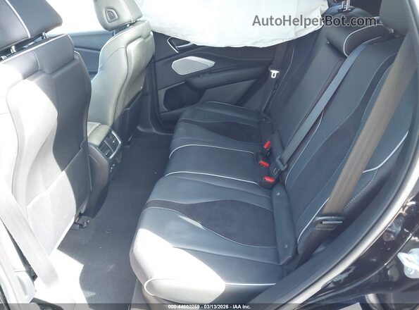5J8TC2H60ML031828 2021 ACURA RDX Black VIN sticker view