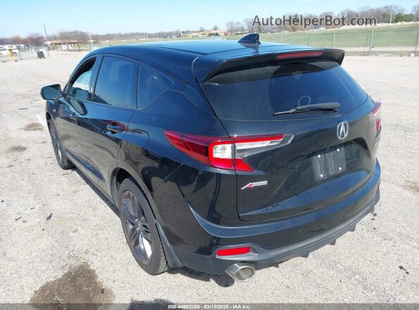 5J8TC2H60ML031828 2021 ACURA RDX Black Rear left