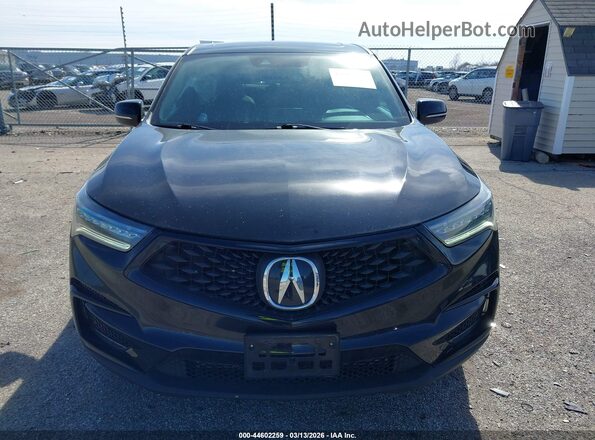 5J8TC2H60ML031828 2021 ACURA RDX Black Instrument cluster view