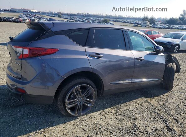 5J8TC2H60ML046054 2021 ACURA RDX Gray Rear right