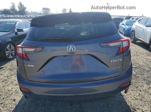 5J8TC2H60ML046054 2021 ACURA RDX Gray Rear view