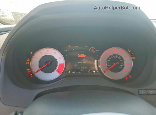 5J8TC2H60ML046054 2021 ACURA RDX Gray Instrument cluster view