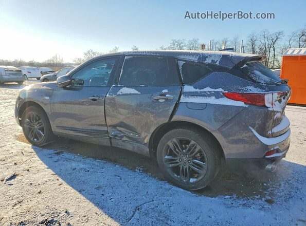 5J8TC2H63ML042483 2021 ACURA RDX Gray უკანა მარცხენა