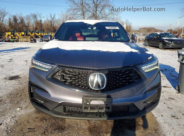5J8TC2H63ML042483 2021 ACURA RDX Gray წინა ხედი