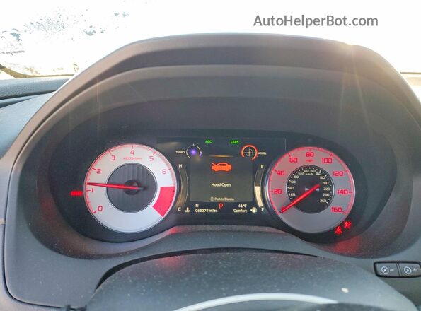 5J8TC2H63ML042483 2021 ACURA RDX Gray ხელსაწყოთა პანელის ხედი