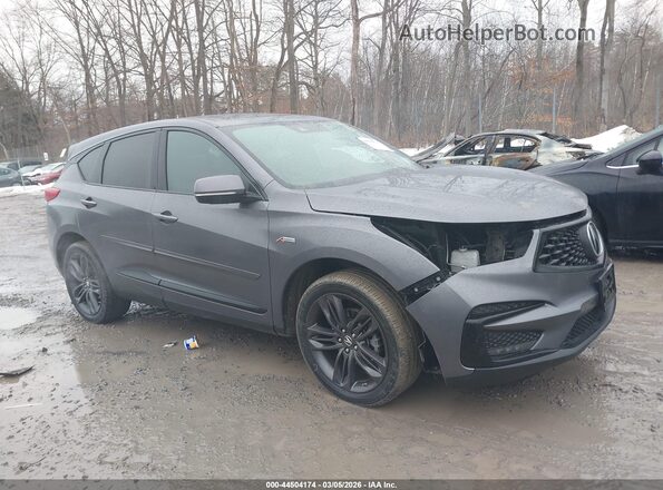 5J8TC2H64LL016943 2020 ACURA RDX Gray Вид задньої частини салону