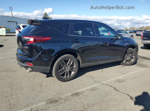 5J8TC2H65ML035275 2021 ACURA RDX Black Trasero derecho