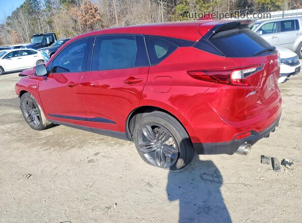 5J8TC2H65NL001676 2022 ACURA RDX Red Rear left
