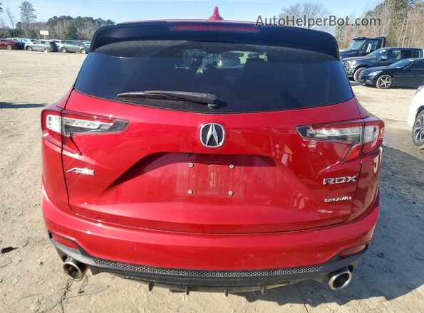 5J8TC2H65NL001676 2022 ACURA RDX Red Rear view