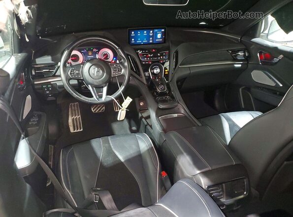 5J8TC2H68ML019913 2021 ACURA RDX White Widok deski rozdzielczej