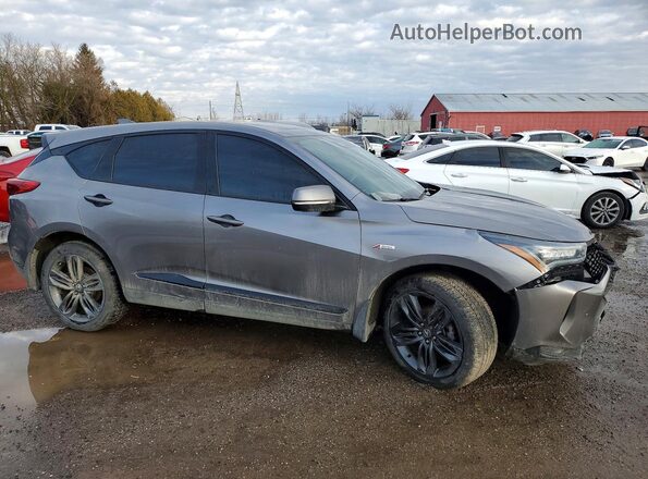 5J8TC2H68NL801839 2022 ACURA RDX Gray 