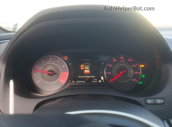 5J8TC2H68PL805196 2023 ACURA RDX Белый Вид щитка приборов