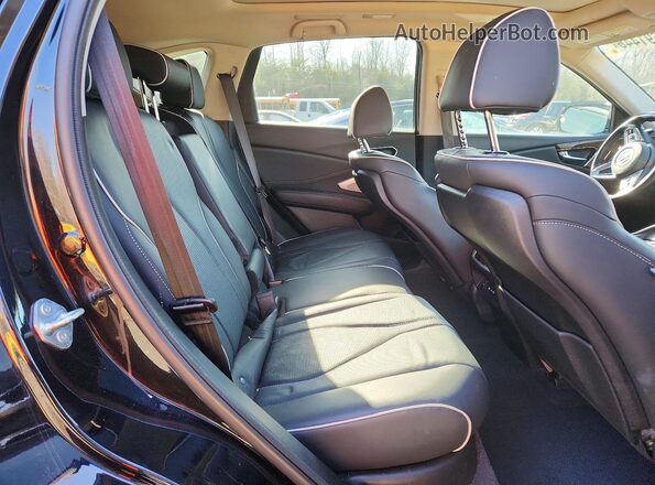 5J8TC2H78NL010333 2022 ACURA RDX Black Widok wnętrza z tyłu