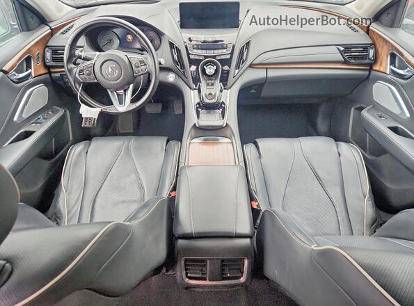 5J8TC2H78NL010333 2022 ACURA RDX Black Widok deski rozdzielczej