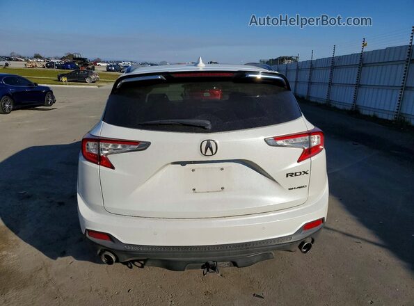 5J8TC2H79ML022585 2021 ACURA RDX White უკანა ხედი
